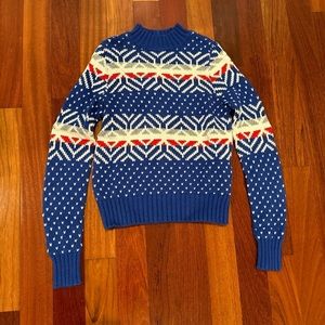 Abercrombie & Fitch Fair Isle Style Sweater Medium